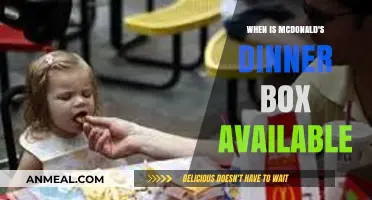 McDonald's Dinner Box Availability: When Can You Enjoy This Meal Deal?
