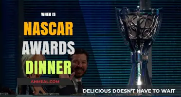 When is the NASCAR Awards Banquet: Date and Details