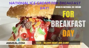 Indulge in Ice Cream for Breakfast Day