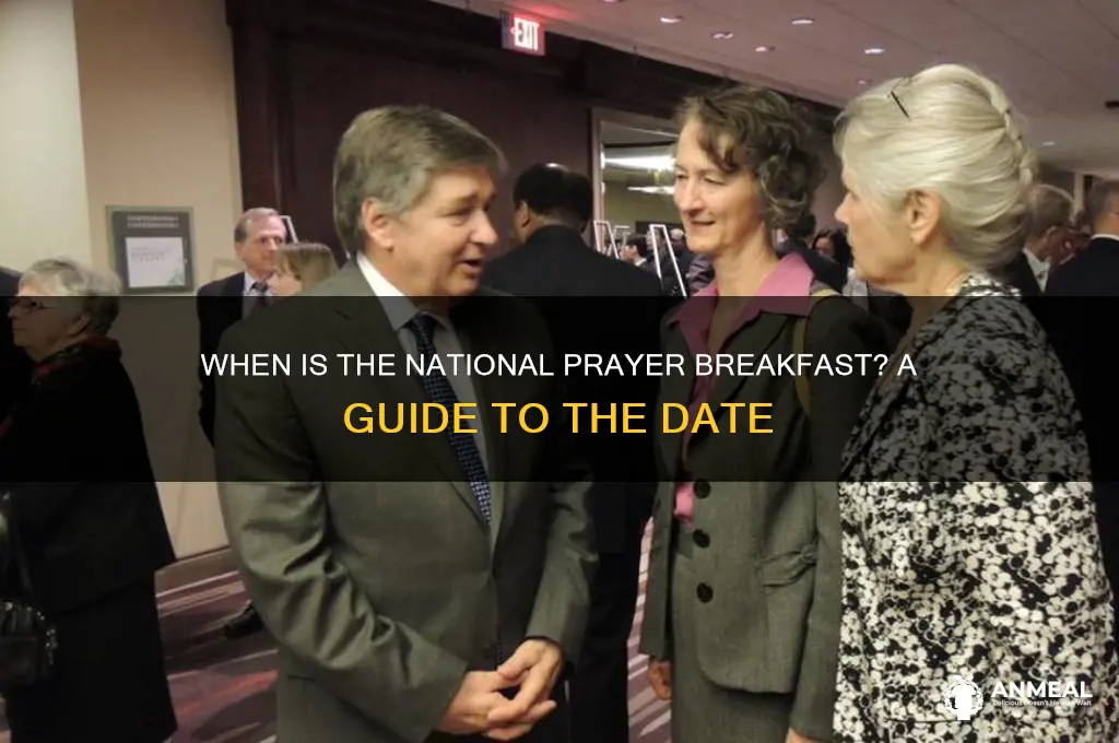when is national prayer breakfast