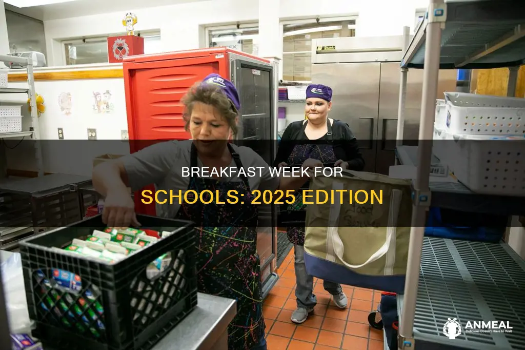 when is national school breakfast week 2025