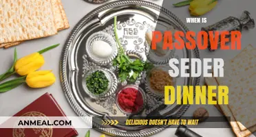 When is Passover Seder Dinner: Dates, Traditions, and Celebrations