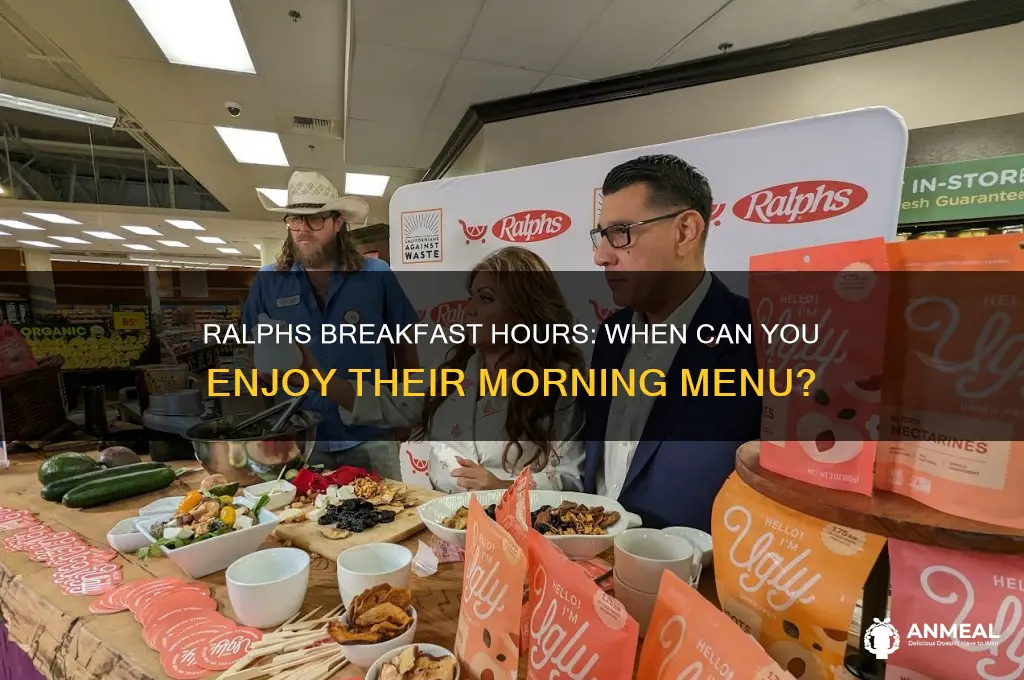 when is ralphs breakfast ready