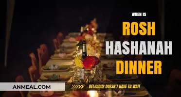 When is Rosh Hashanah Dinner: A Guide to Celebrating the Jewish New Year