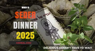 When is Seder Dinner 2025? Passover Dates and Traditions