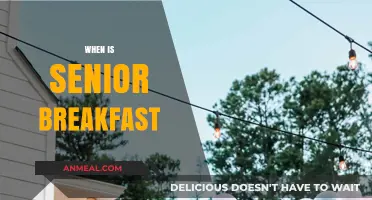 When is Senior Breakfast? A Guide to the Special Event