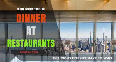Discover the Best Off-Peak Hours for a Relaxed Restaurant Dinner