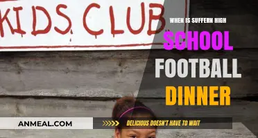 Suffern High School Football Dinner Date and Details Revealed