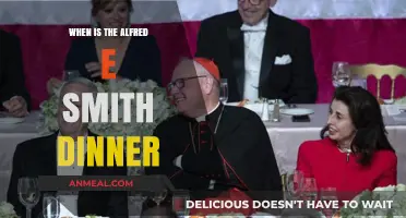 When is the Alfred E. Smith Dinner: Date and Details