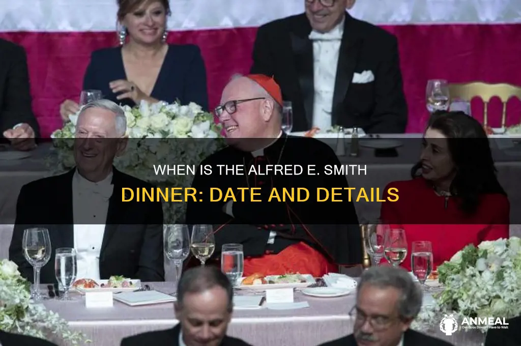 when is the alfred e smith dinner