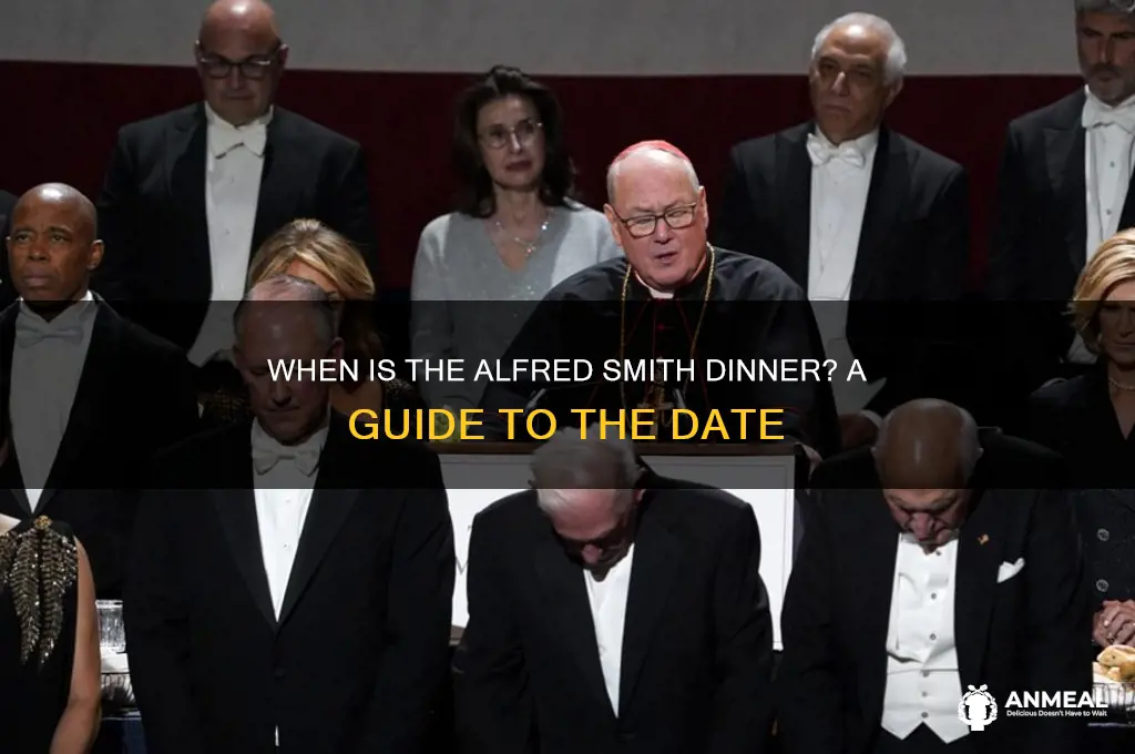 when is the alfred smith dinner