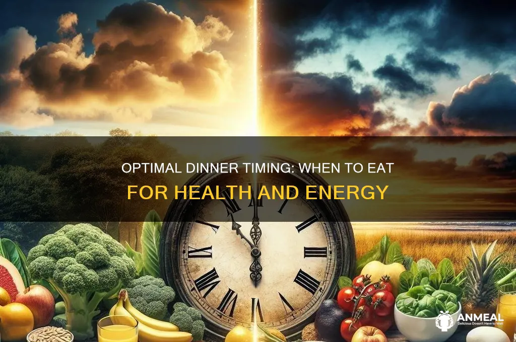 when is the best dinner time