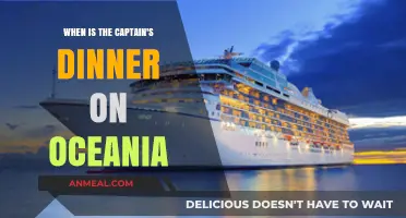 Oceania Cruises: When to Attend the Captain's Dinner