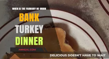 Fairbury NE Union Bank Turkey Dinner: Date and Details Revealed