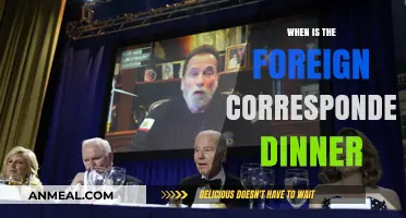 When Is the Foreign Correspondent Dinner? Key Dates and Insights