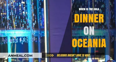 Oceania's Gala Dinner: Date, Time, and What to Expect
