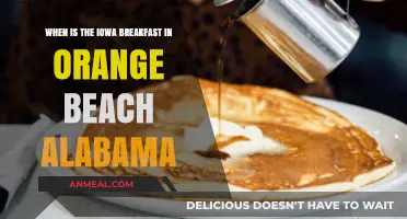 Iowa Breakfast in Orange Beach: Dates and Details You Need