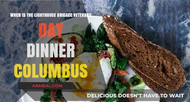 Columbus Lighthouse Brigade Veterans Day Dinner Date and Details