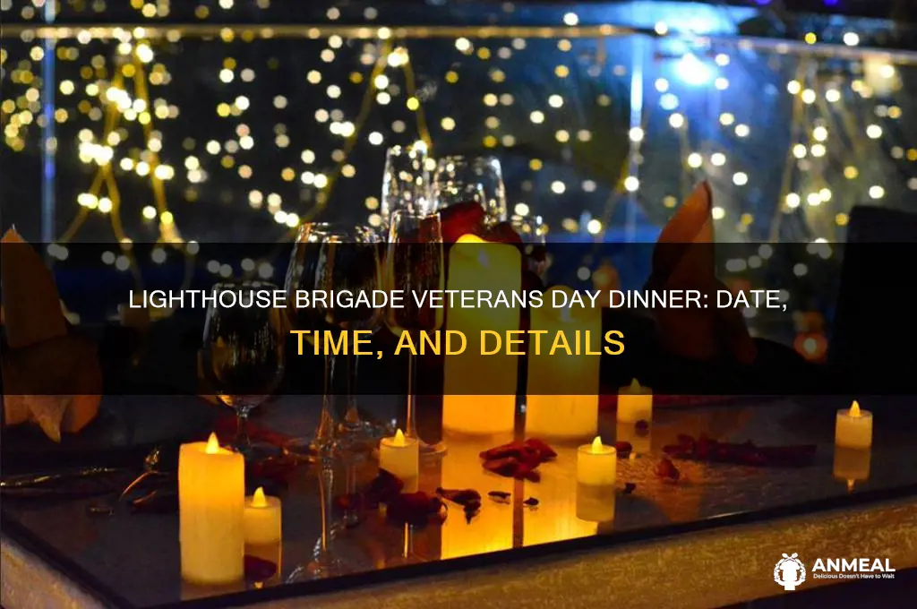when is the lighthouse brigade veterans day dinner