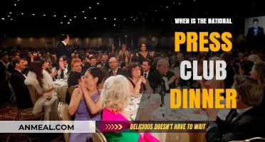 When is the National Press Club Dinner? Key Dates Revealed