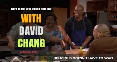 Next Dinner Time Live with David Chang: Date and Details