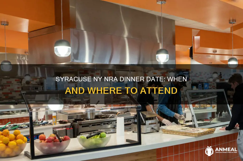 when is the nra dinner for syracuse ny area