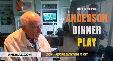 Paul Anderson's Dinner Play: Dates, Details, and How to Attend