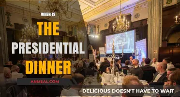 When is the Presidential Dinner? Key Dates and Details Revealed