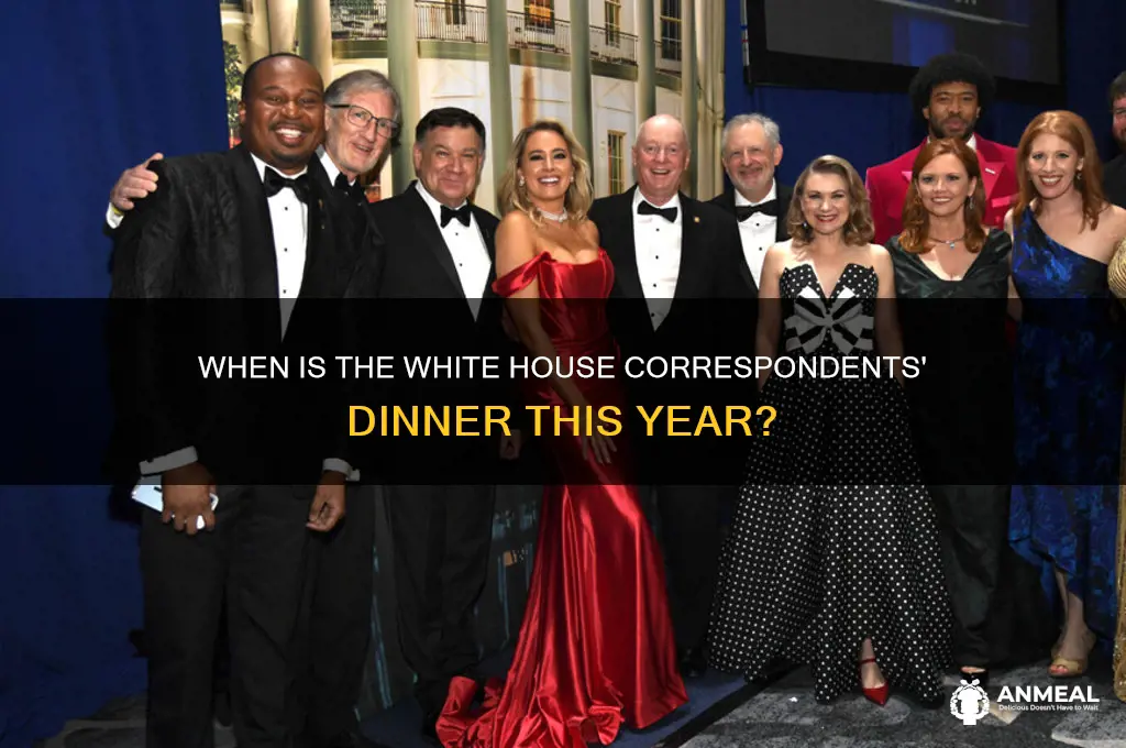 when is the presidents corrispondas dinner