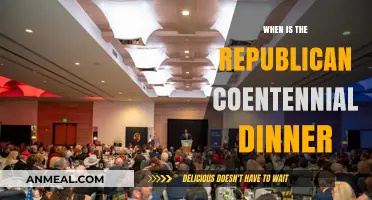 When is the Republican Centennial Dinner? Key Dates and Details