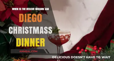 San Diego's Rescue Mission Christmas Dinner: Date and Details Revealed