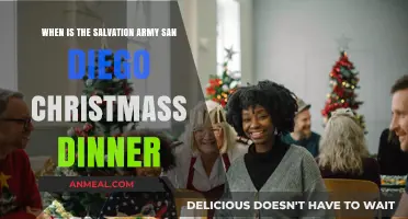 Salvation Army San Diego Christmas Dinner: Date, Time, and Details