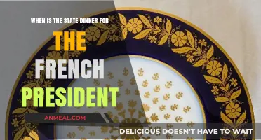 Upcoming State Dinner: Honoring France's President – Date and Details