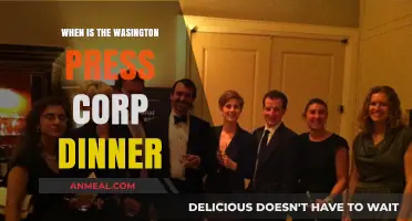When is the Washington Press Corps Dinner? Key Dates Revealed