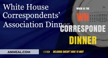 When Is the White House Correspondents' Dinner: Date and Details