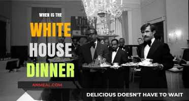 When is the White House Dinner? A Complete Guide