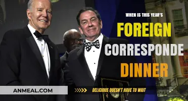 2023 Foreign Correspondent Dinner Date: What You Need to Know
