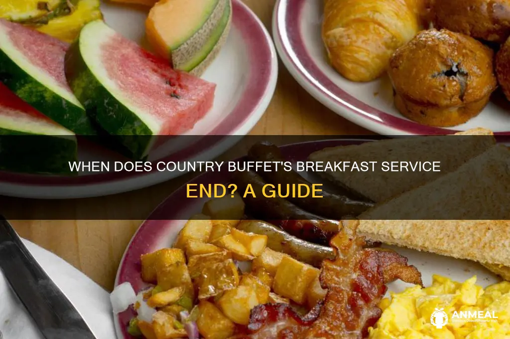 when is told country buffet breakfast end