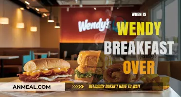 Wendy's Breakfast Hours: When Does the Morning Menu End?