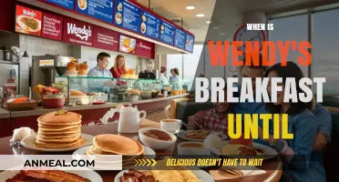 Wendy's Breakfast Hours: When Does the Morning Menu End?