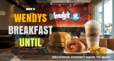 Wendy's Breakfast Hours: When Does the Morning Menu End?