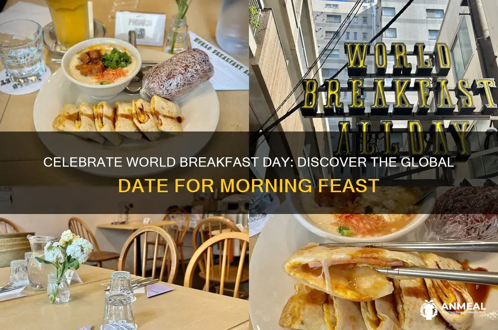 when is world breakfast day