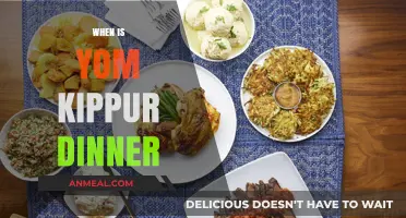 When Is Yom Kippur Dinner: Timing and Traditions Explained