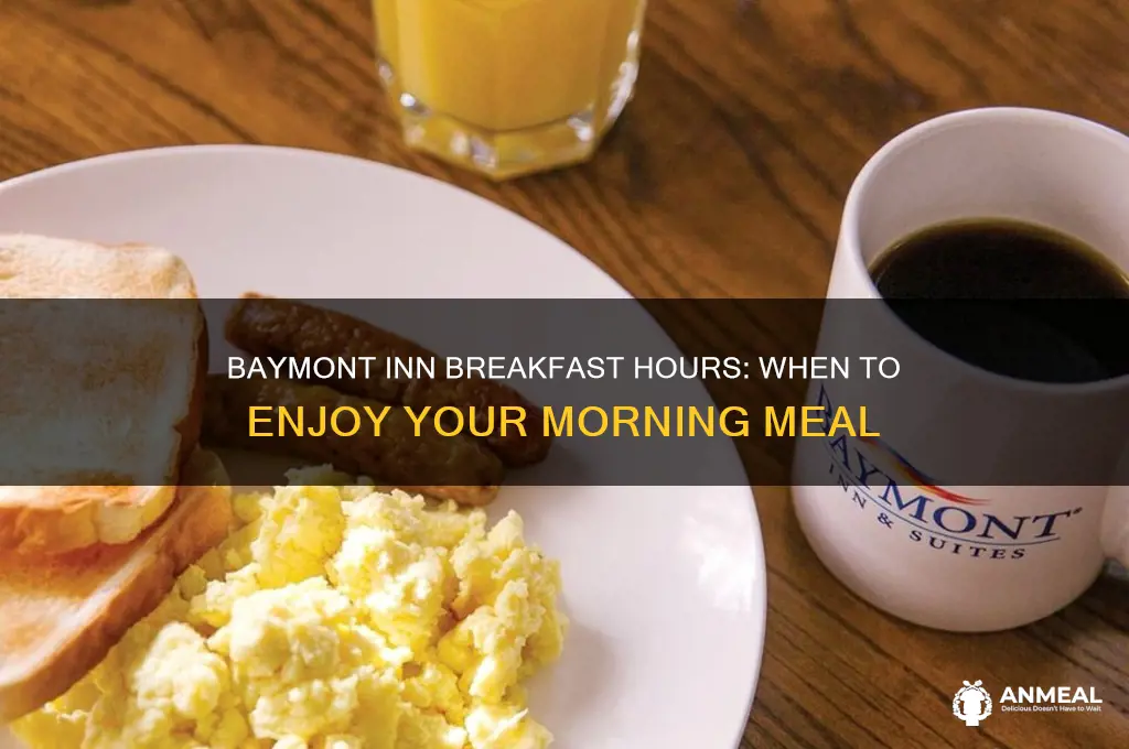 when ks breakfast at baymont inn