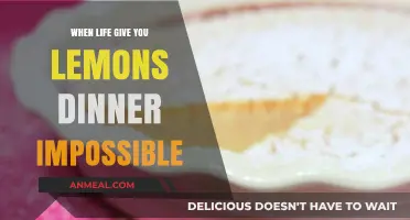 Turning Sour into Sweet: Mastering Dinner Impossible with Life’s Lemons