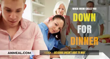 When Mom Calls You Down for Dinner: A Nostalgic Family Ritual