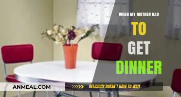 When My Mother Had to Get Dinner: A Nostalgic Kitchen Tale