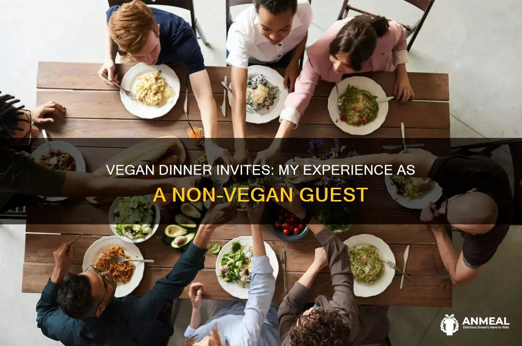 when my vegan friends invite me to dinner