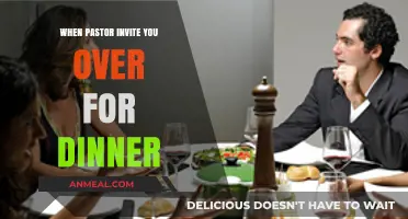 When Your Pastor Invites You to Dinner: Etiquette and Expectations