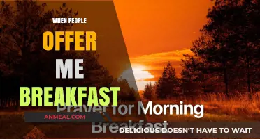 When People Offer Me Breakfast: Gratitude, Grace, and Morning Connections